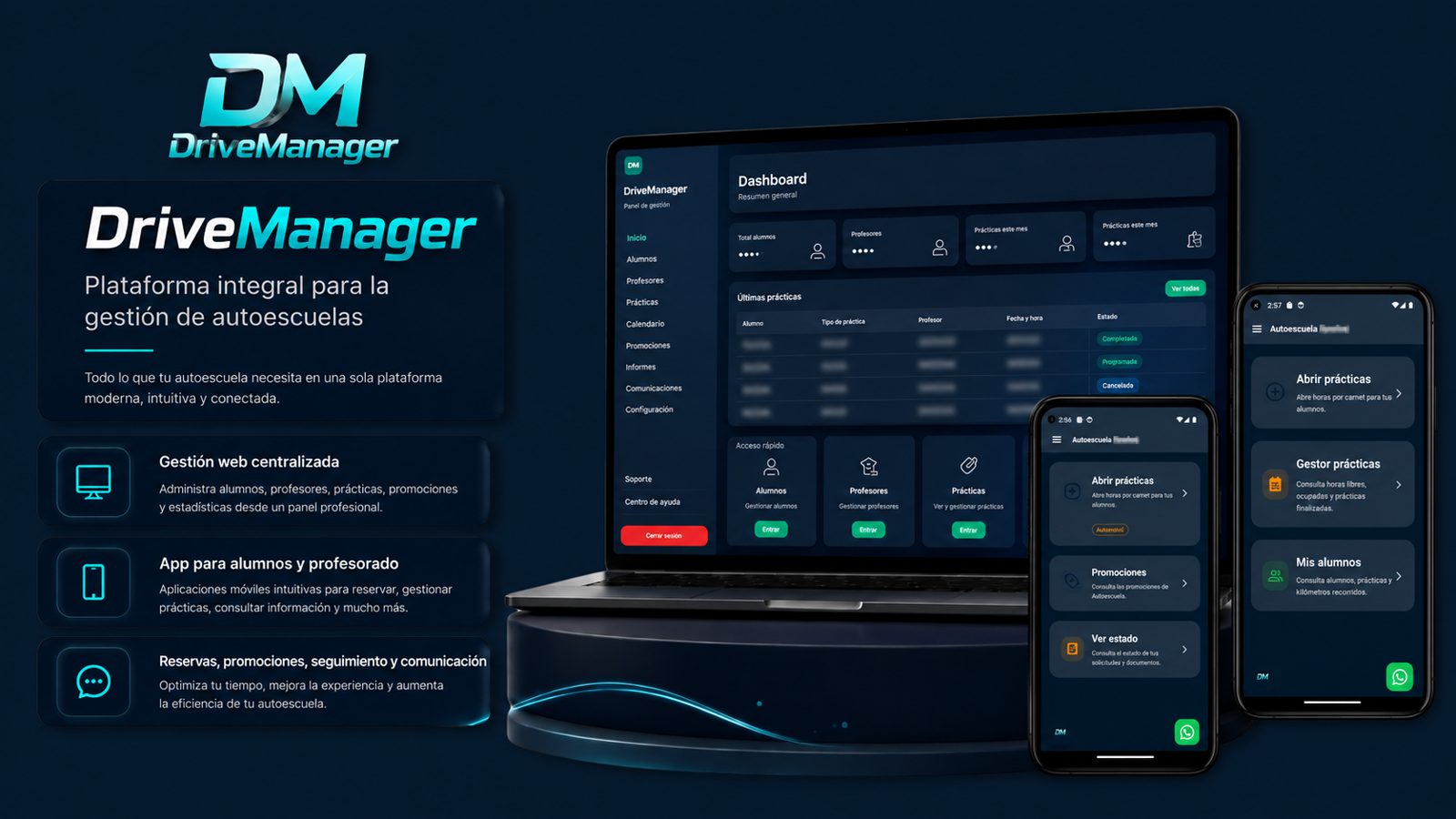 DriveManager · Plataforma